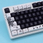 Panda 104+35 Cherry Profile Keycap Set Cherry MX PBT Dye-subbed for Mechanical Gaming Keyboard